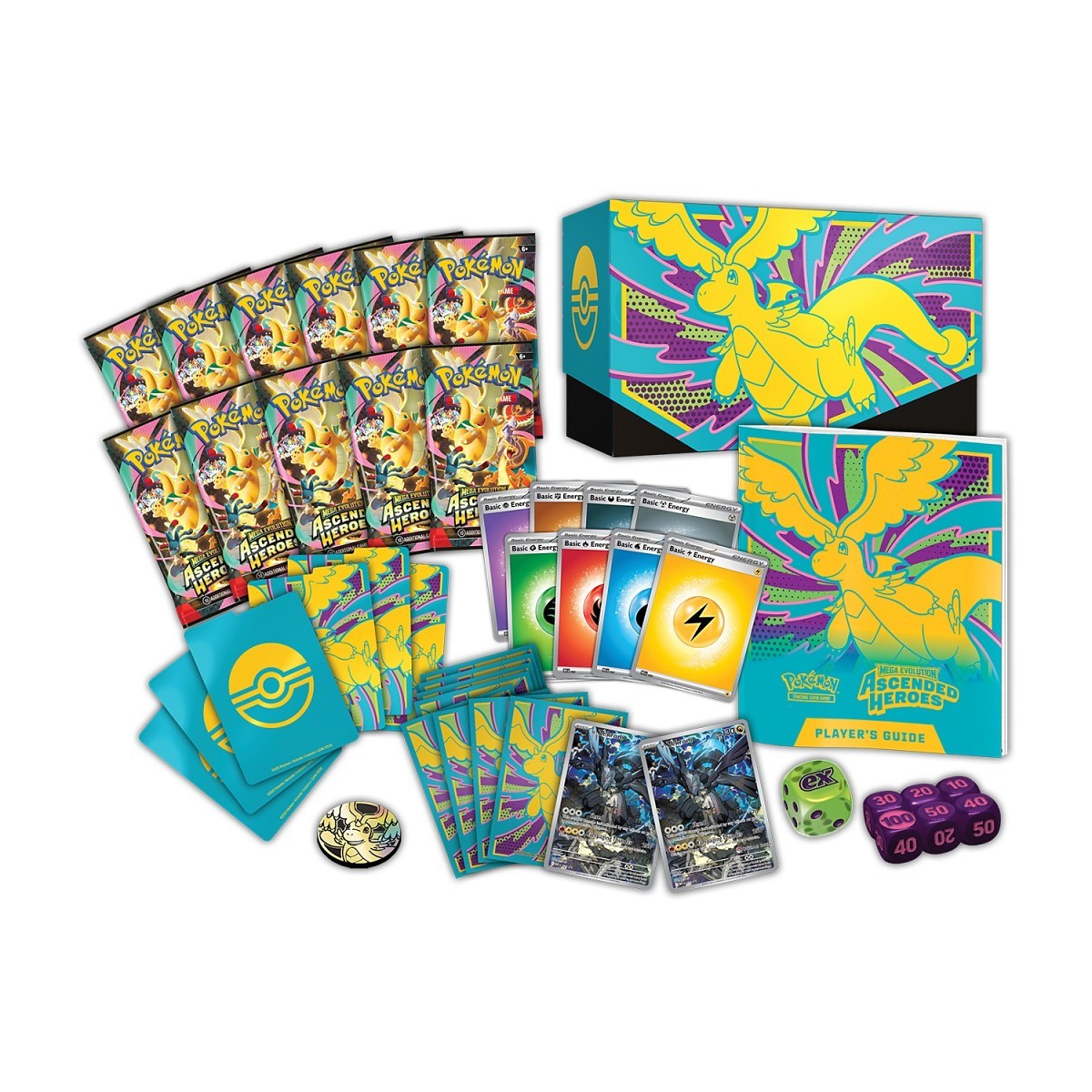 Pokémon TCG: Mega Evolution — Ascended Heroes Pokémon Center Elite Trainer Box — foto 2