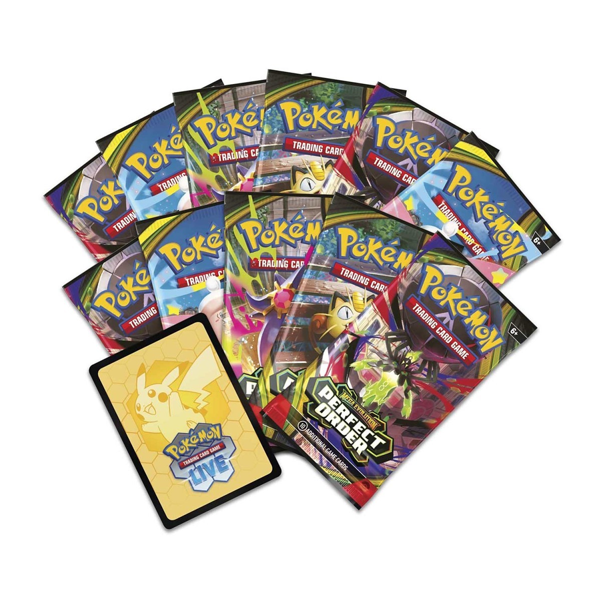 Pokémon TCG: Mega Evolution — Perfect Order Pokémon Center Elite Trainer Box — foto 5